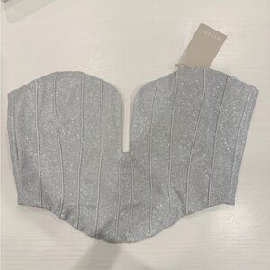 Meshki Felicity Shimmer Corset Top